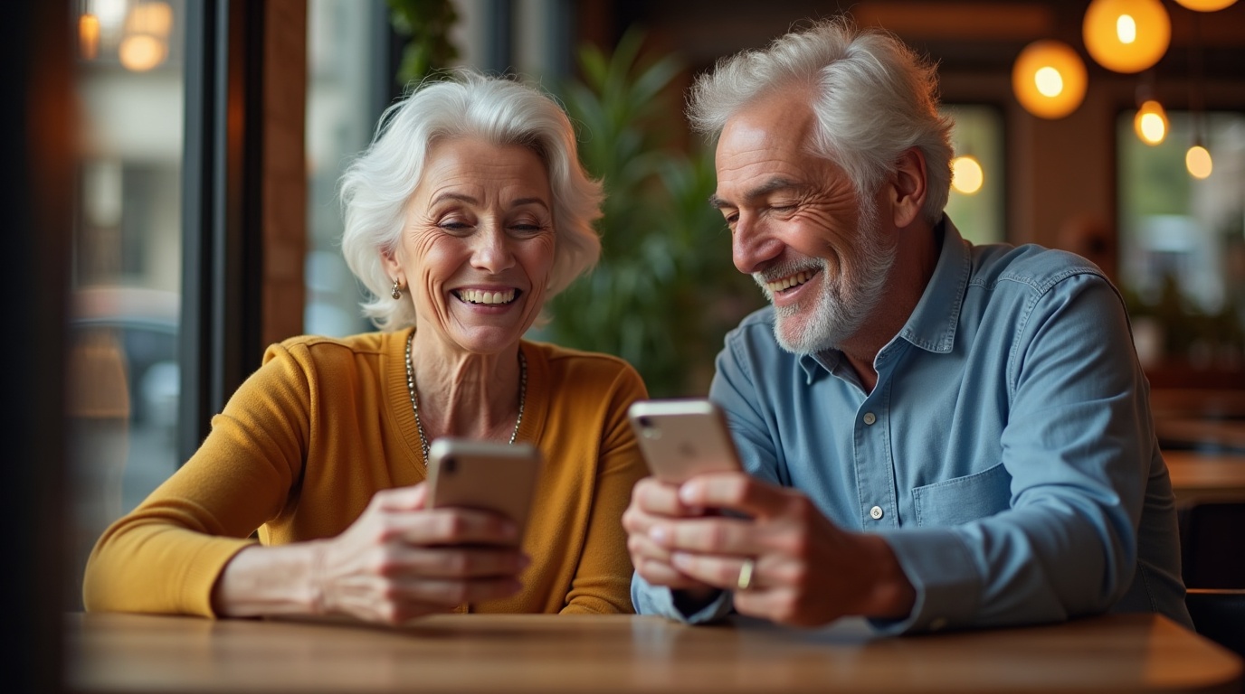 Tinder pour les plus de 50 ans