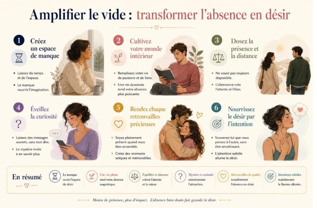 Amplifier le vide : transformer l’absence en désir