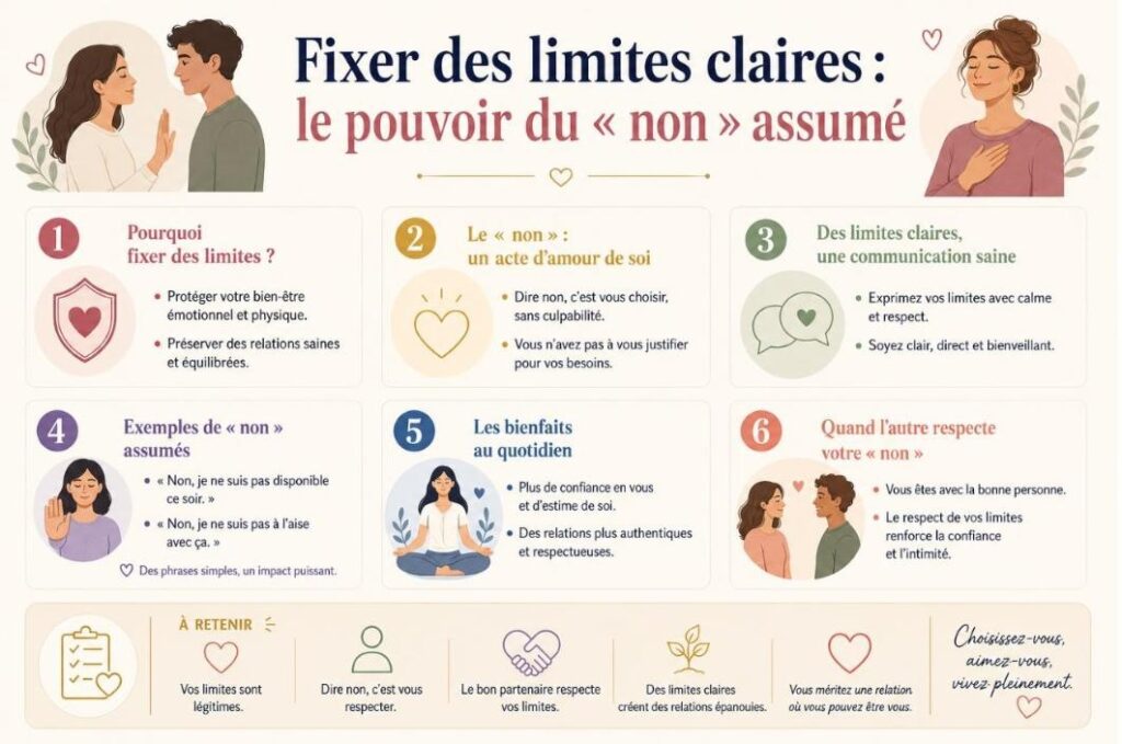 Fixer des limites claires : le pouvoir du « non » assumé