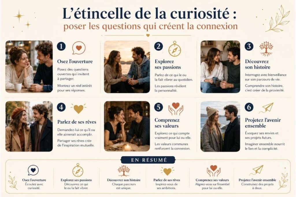 L'étincelle de la curiosité : poser les questions qui créent la connexion
