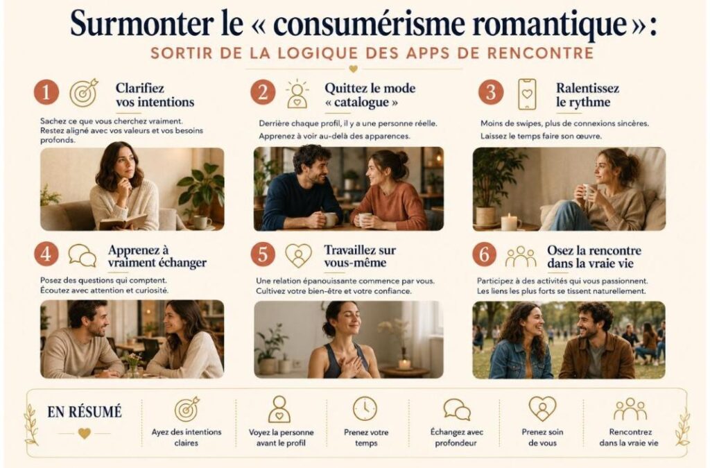 Surmonter le « consumérisme romantique » : sortir de la logique des apps de rencontre