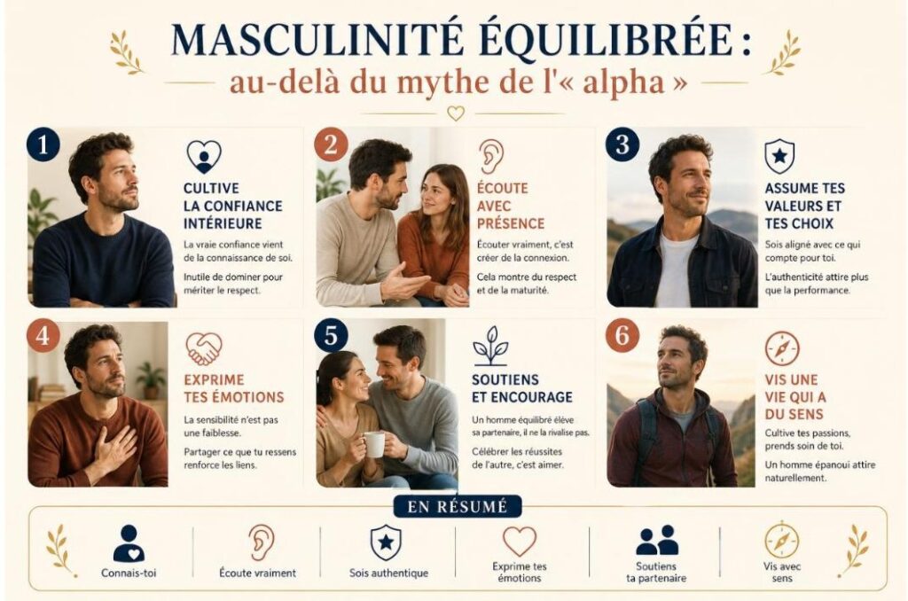Masculinité équilibrée : au-delà du mythe de l'« alpha »