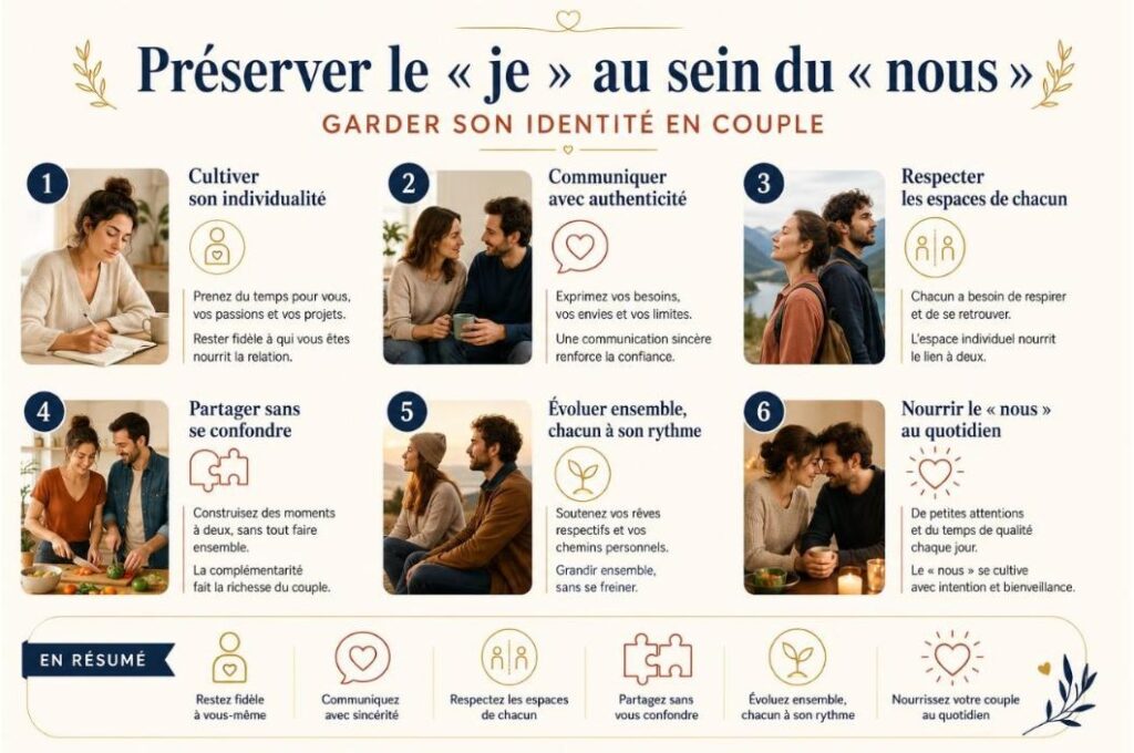 Préserver le « je » au sein du « nous » : garder son identité en couple
