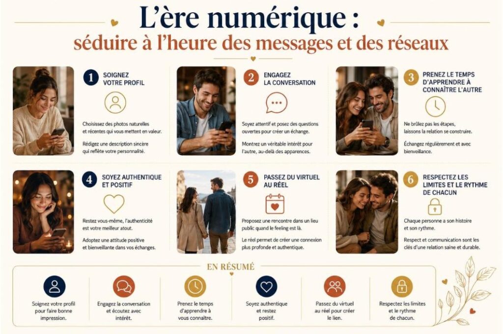 L'ère numérique : séduire à l'heure des messages et des réseaux