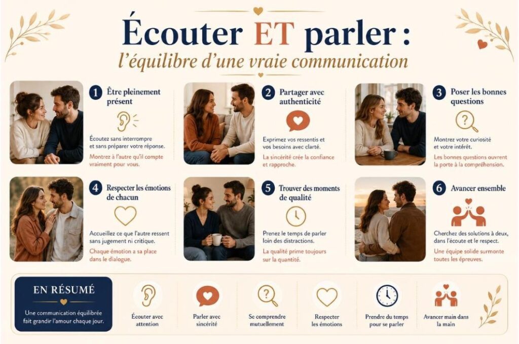 Écouter ET parler : l'équilibre d'une vraie communication