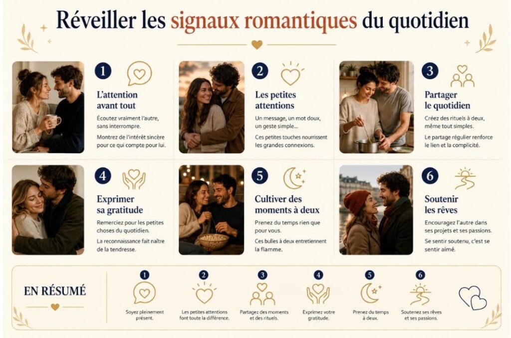 Réveiller les signaux romantiques du quotidien