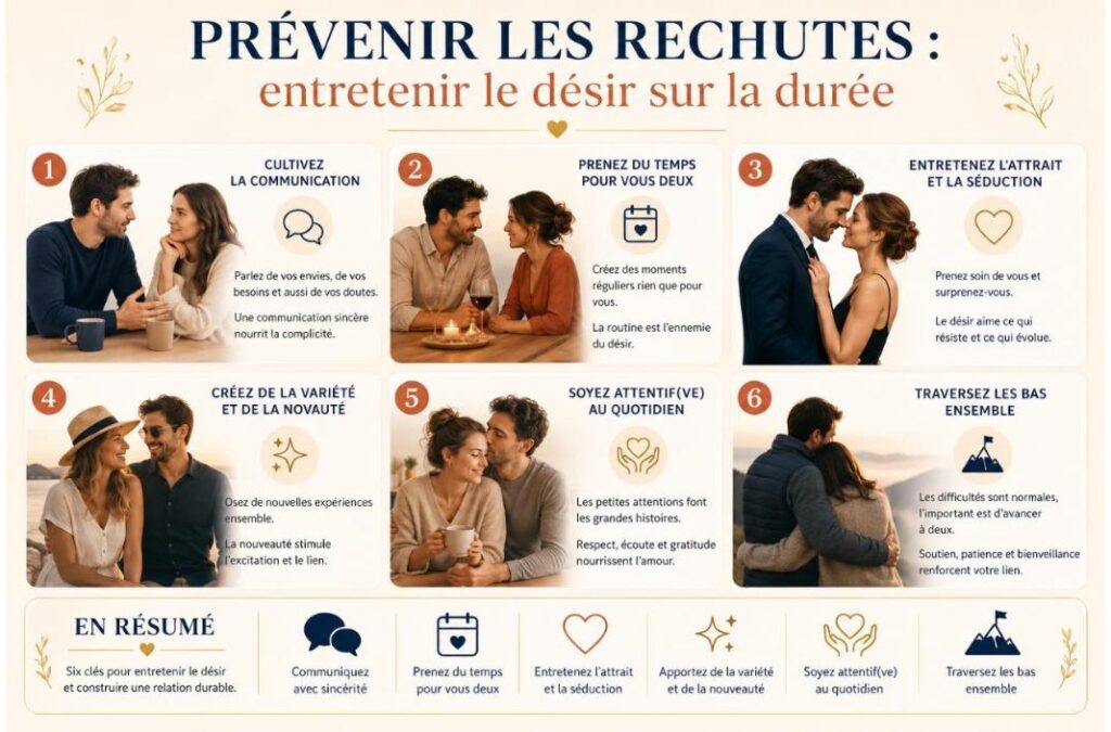 Prévenir les rechutes : entretenir le désir sur la durée