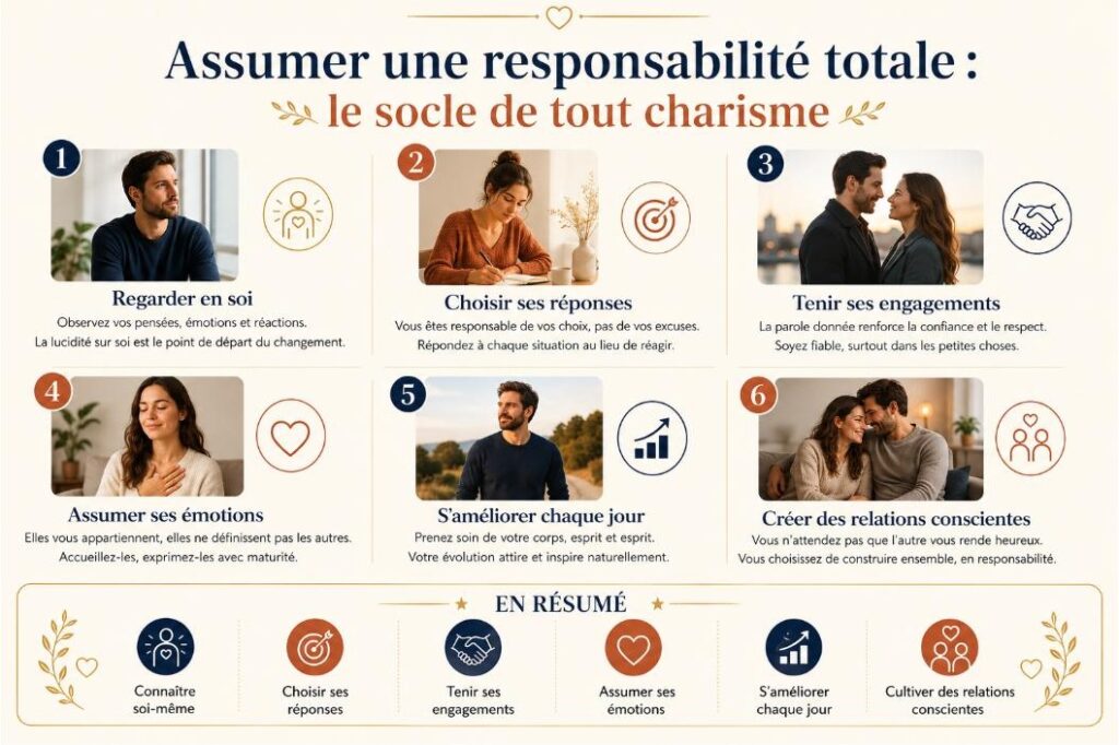 Assumer une responsabilité totale : le socle de tout charisme