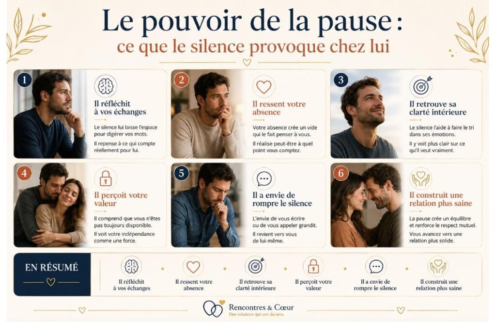 Le pouvoir de la pause : ce que le silence provoque chez lui