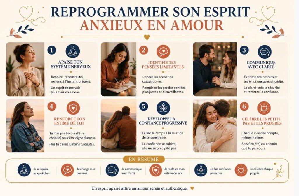 Reprogrammer son esprit anxieux en amour