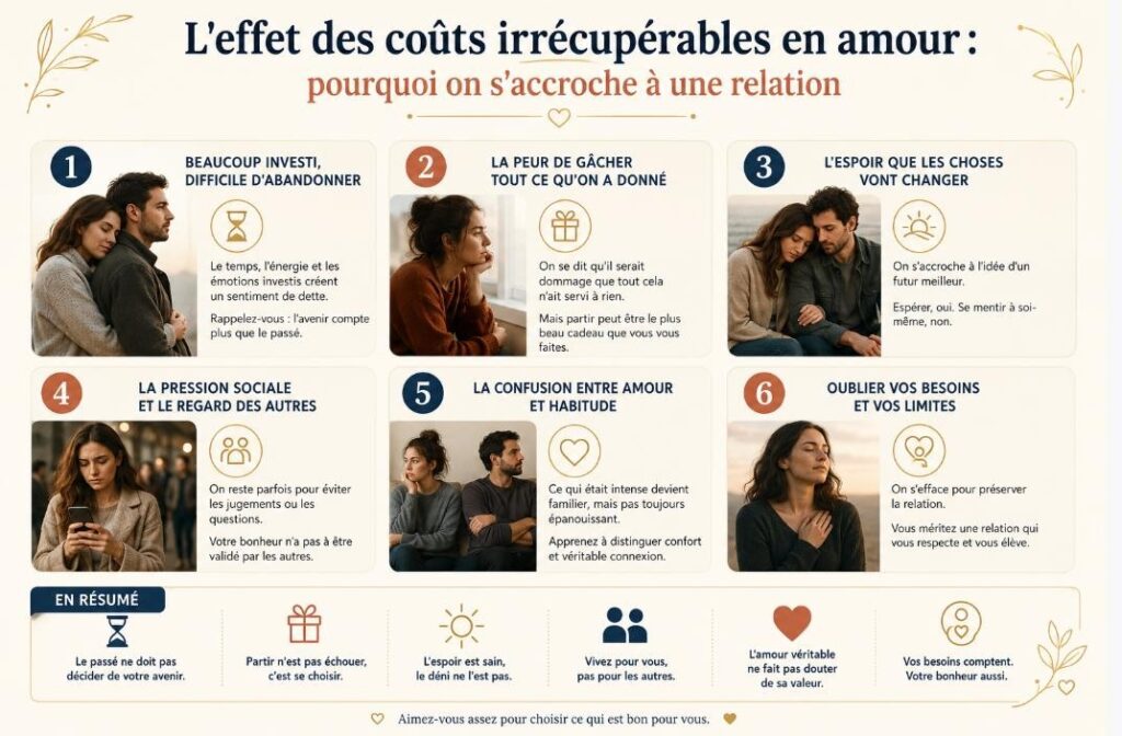 L'effet des coûts irrécupérables : pourquoi il s'accroche
