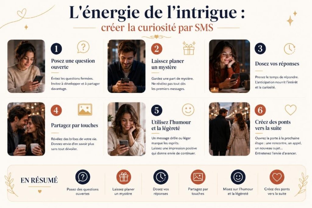 L'énergie de l'intrigue : créer la curiosité par SMS
