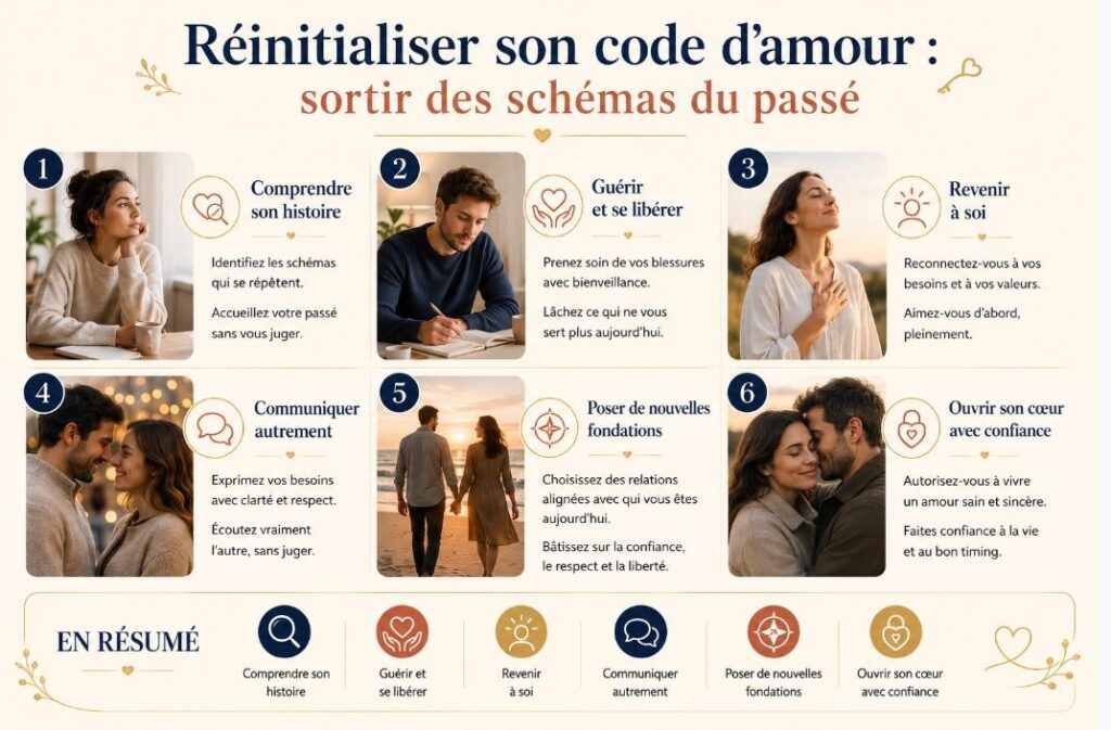 Réinitialiser son « code d'amour » : sortir des schémas du passé