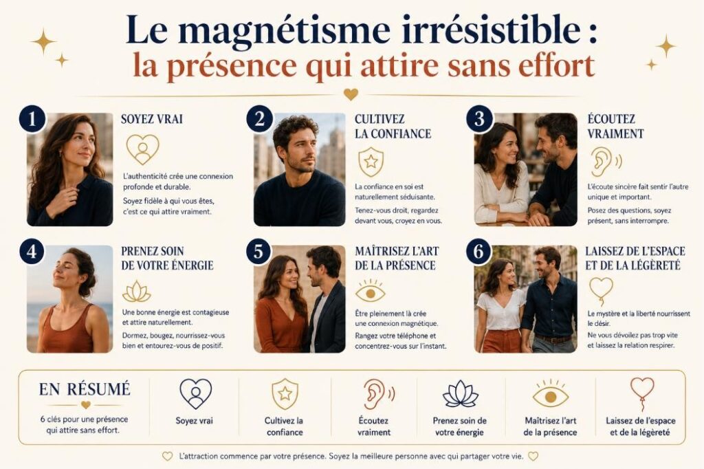 Le magnétisme irrésistible : la présence qui attire sans effort