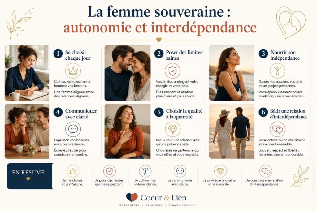La femme souveraine : autonomie et interdépendance