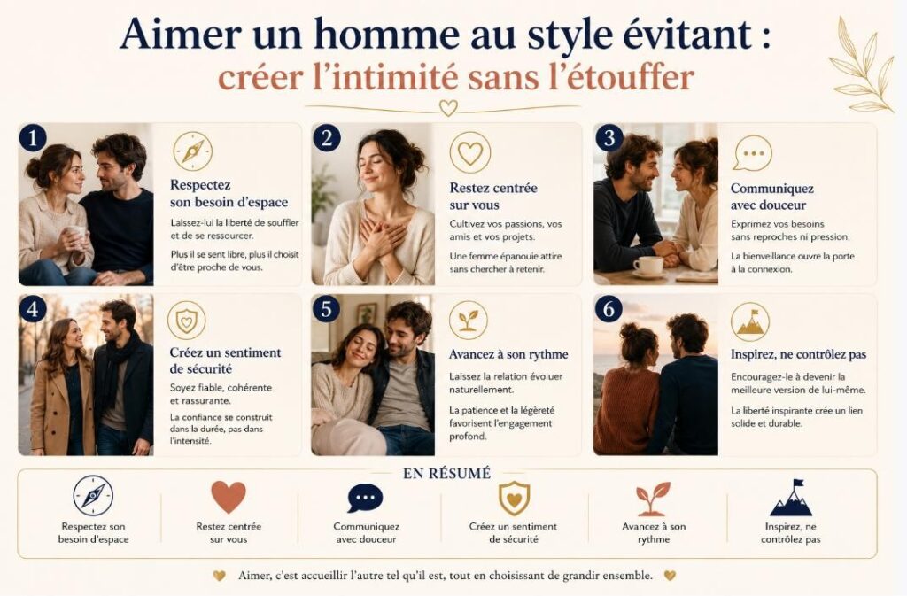 Aimer un homme au style évitant : créer l'intimité sans l'étouffer
