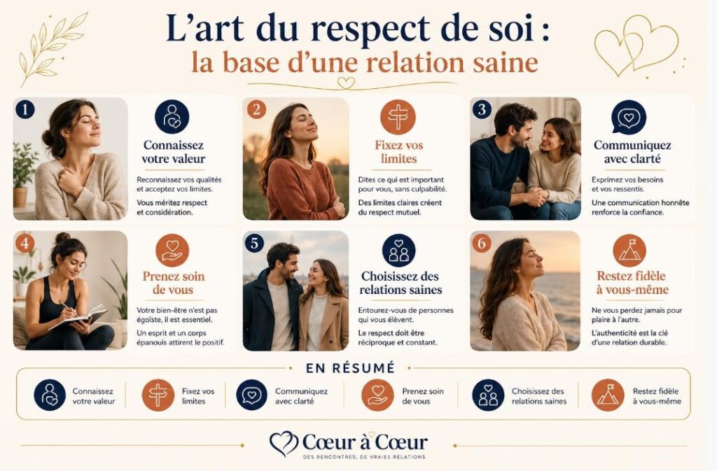 L'art du respect de soi : la base d'une relation saine