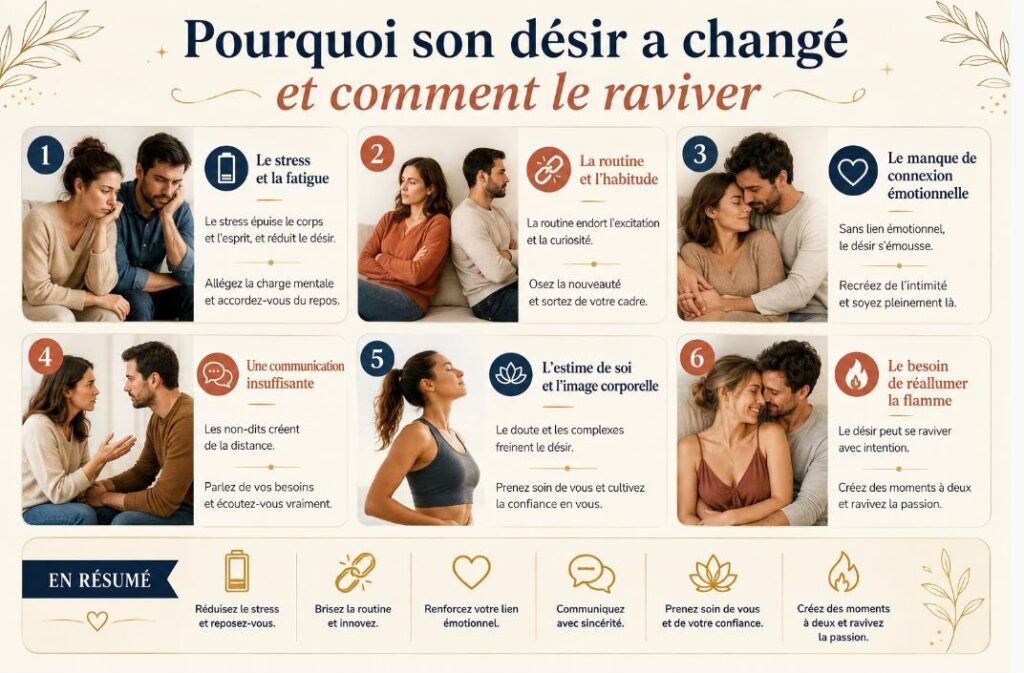 Pourquoi son désir a changé (et comment le raviver)