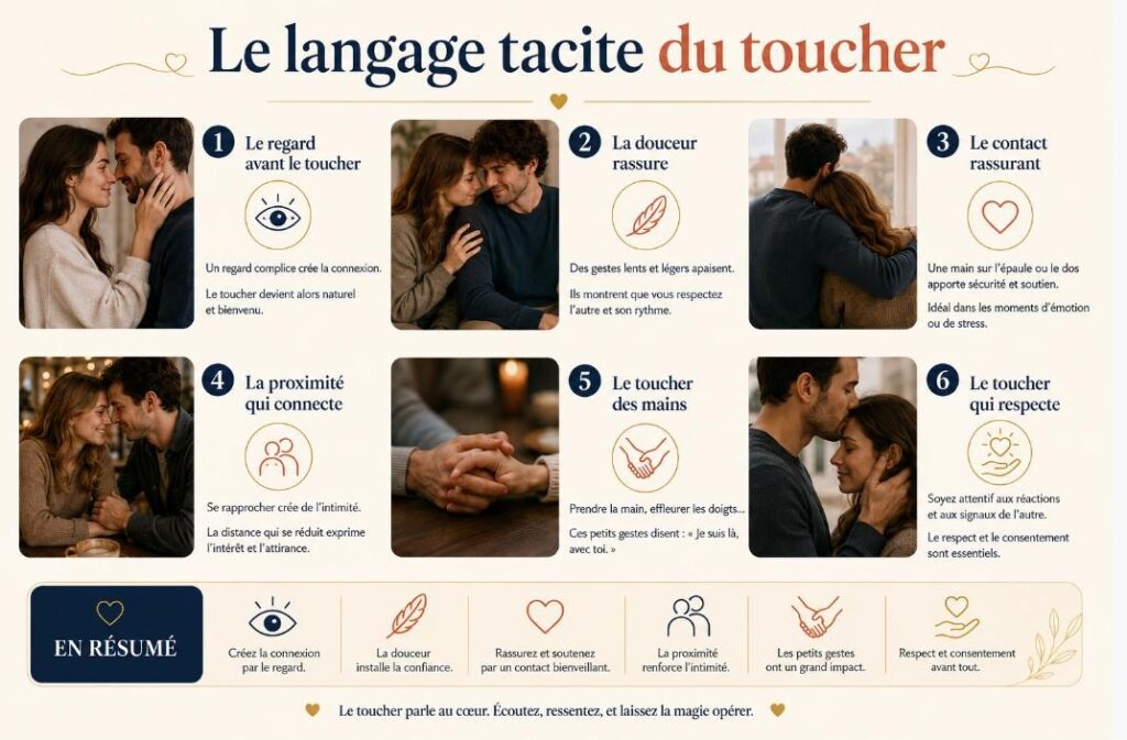 Le langage tacite du toucher