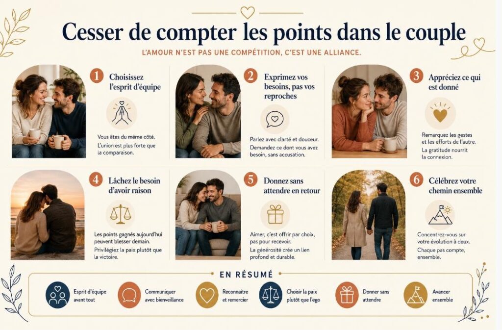 Cesser de compter les points dans le couple