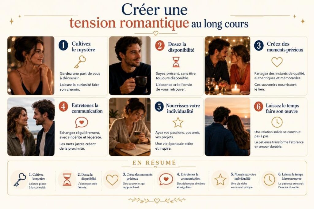 Créer une tension romantique au long cours