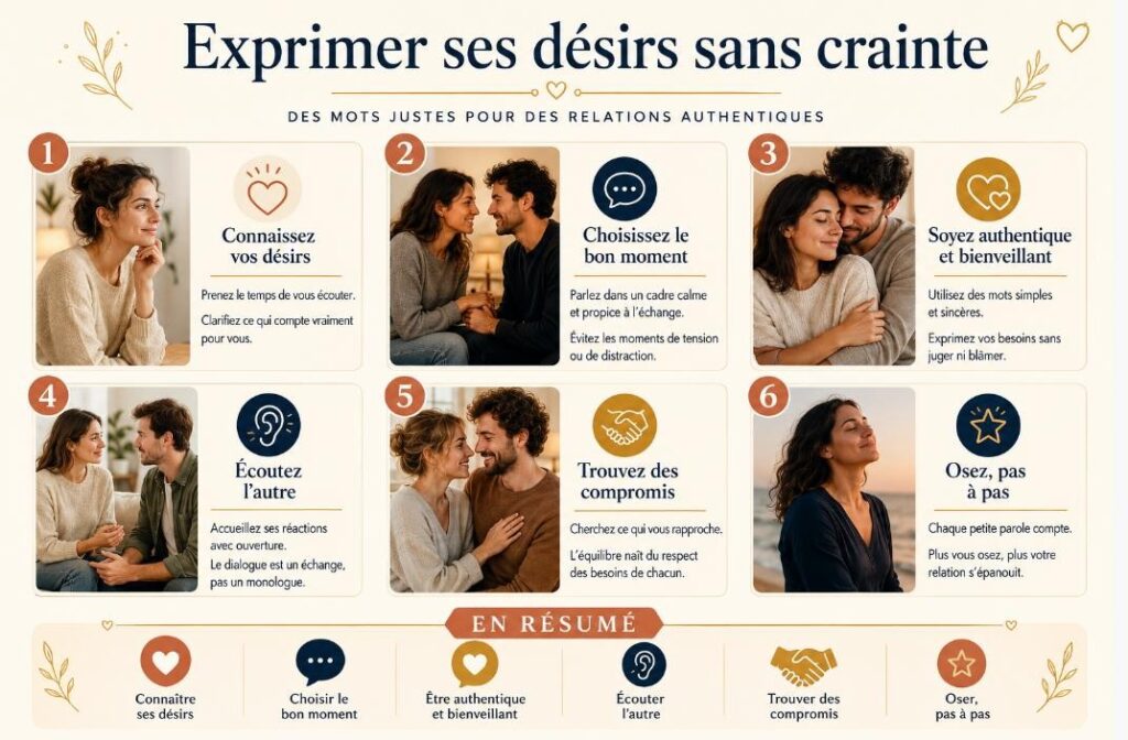 Exprimer ses désirs sans crainte