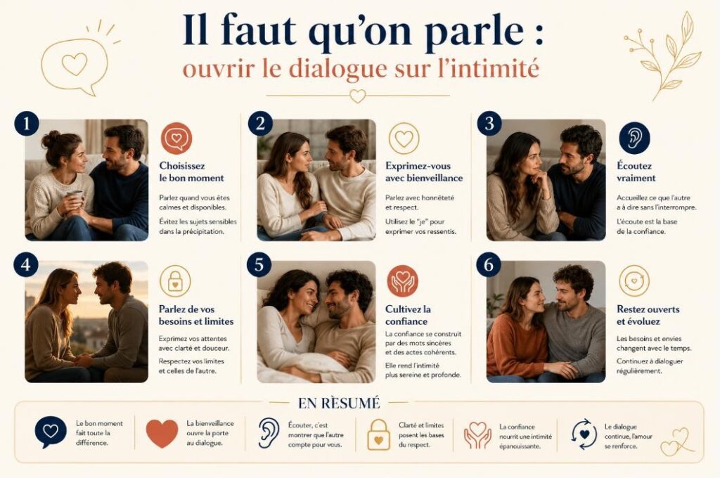 « Il faut qu'on parle » : ouvrir le dialogue sur l'intimité
