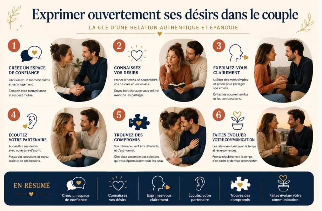 Exprimer ouvertement ses désirs