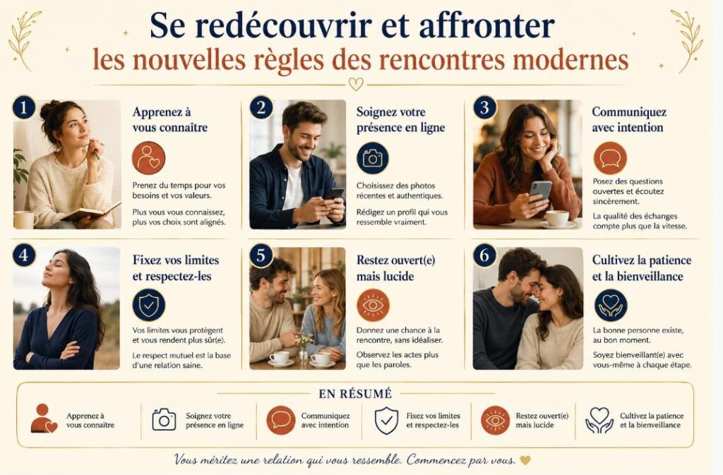 Se redécouvrir et affronter les nouvelles règles des rencontres modernes